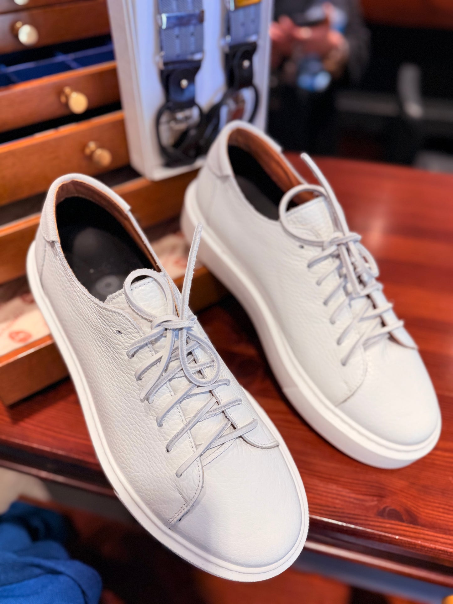 Sneakers in pelle