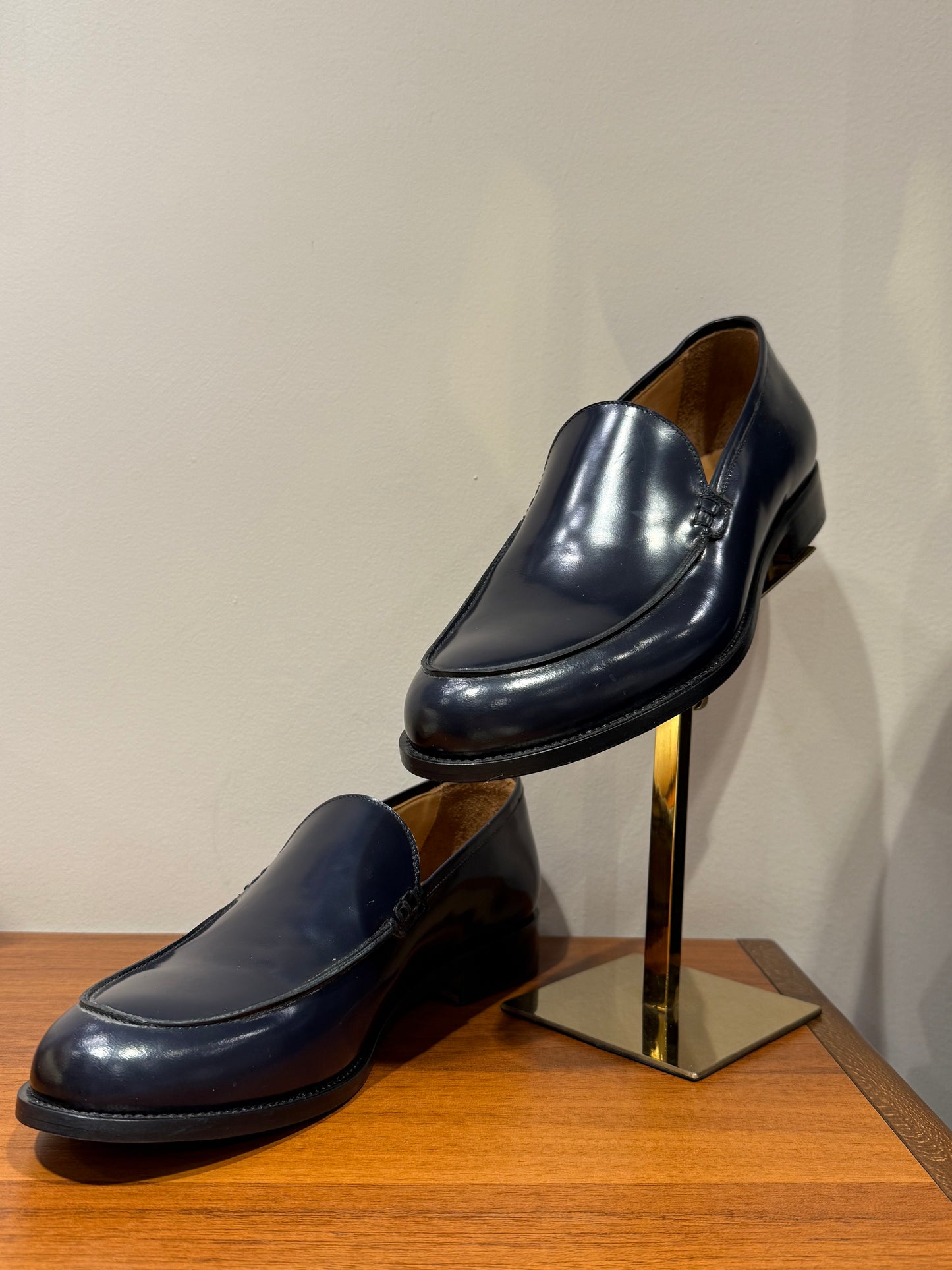 Mocassino college blu