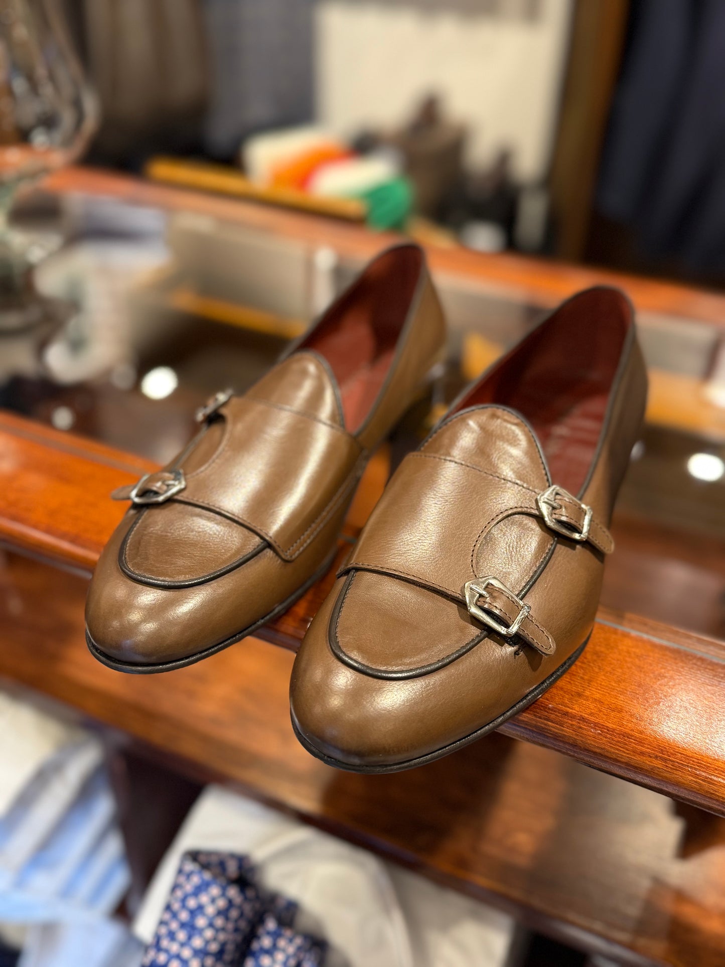 Mocassino con doppia Fibia