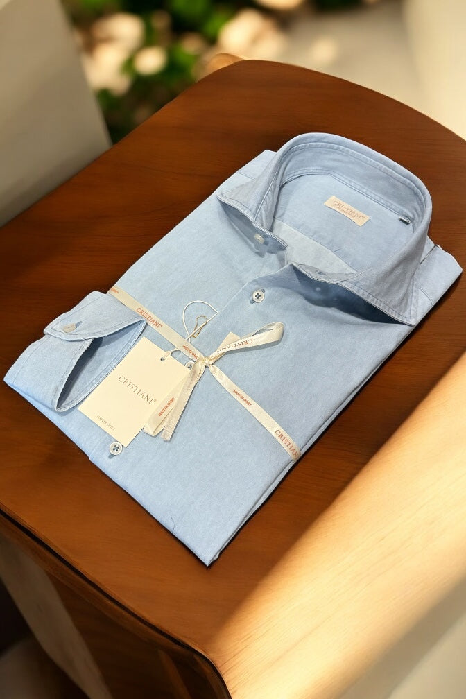 Camicia in Denim chiara