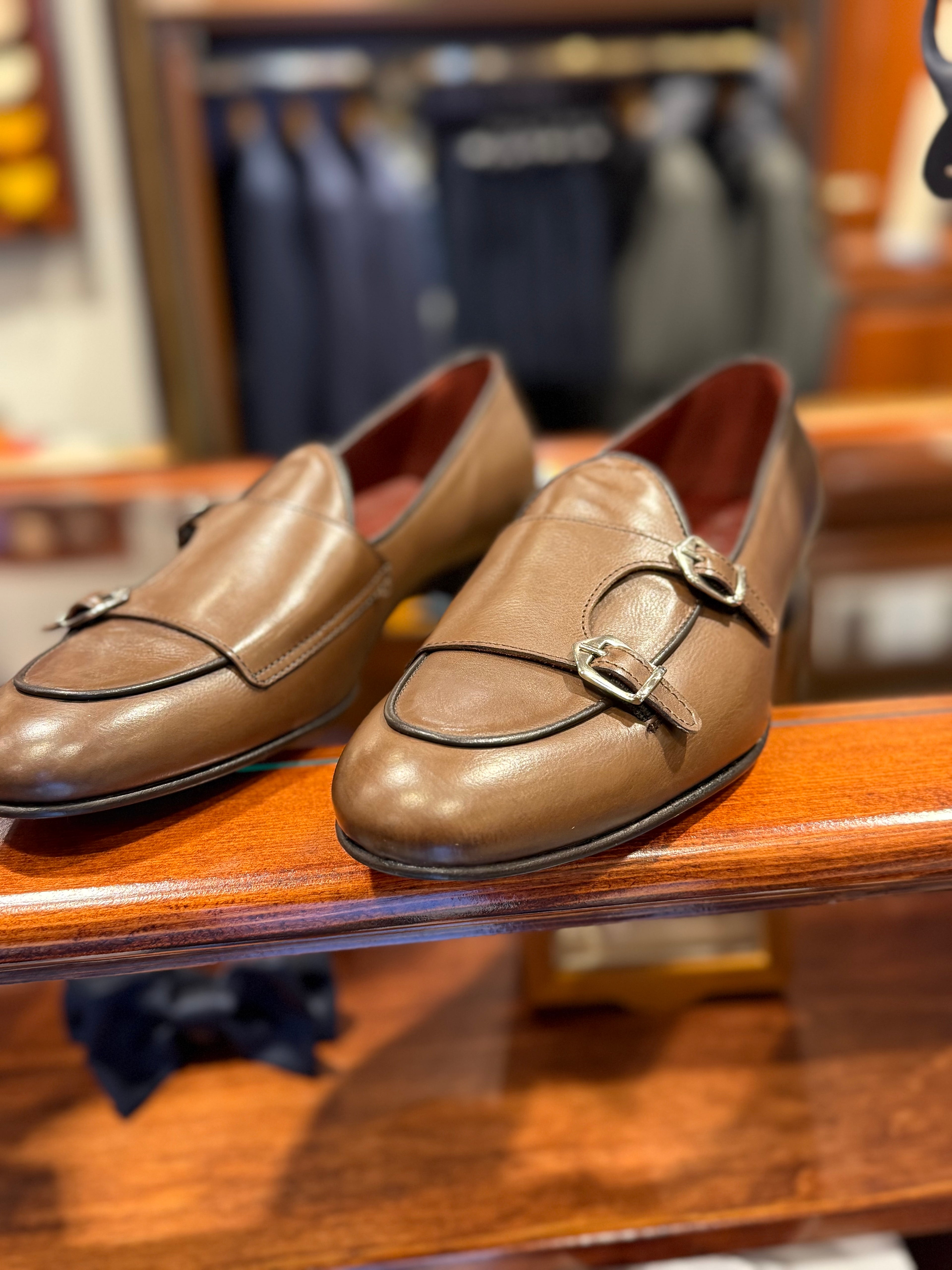 Mocassino con doppia Fibia