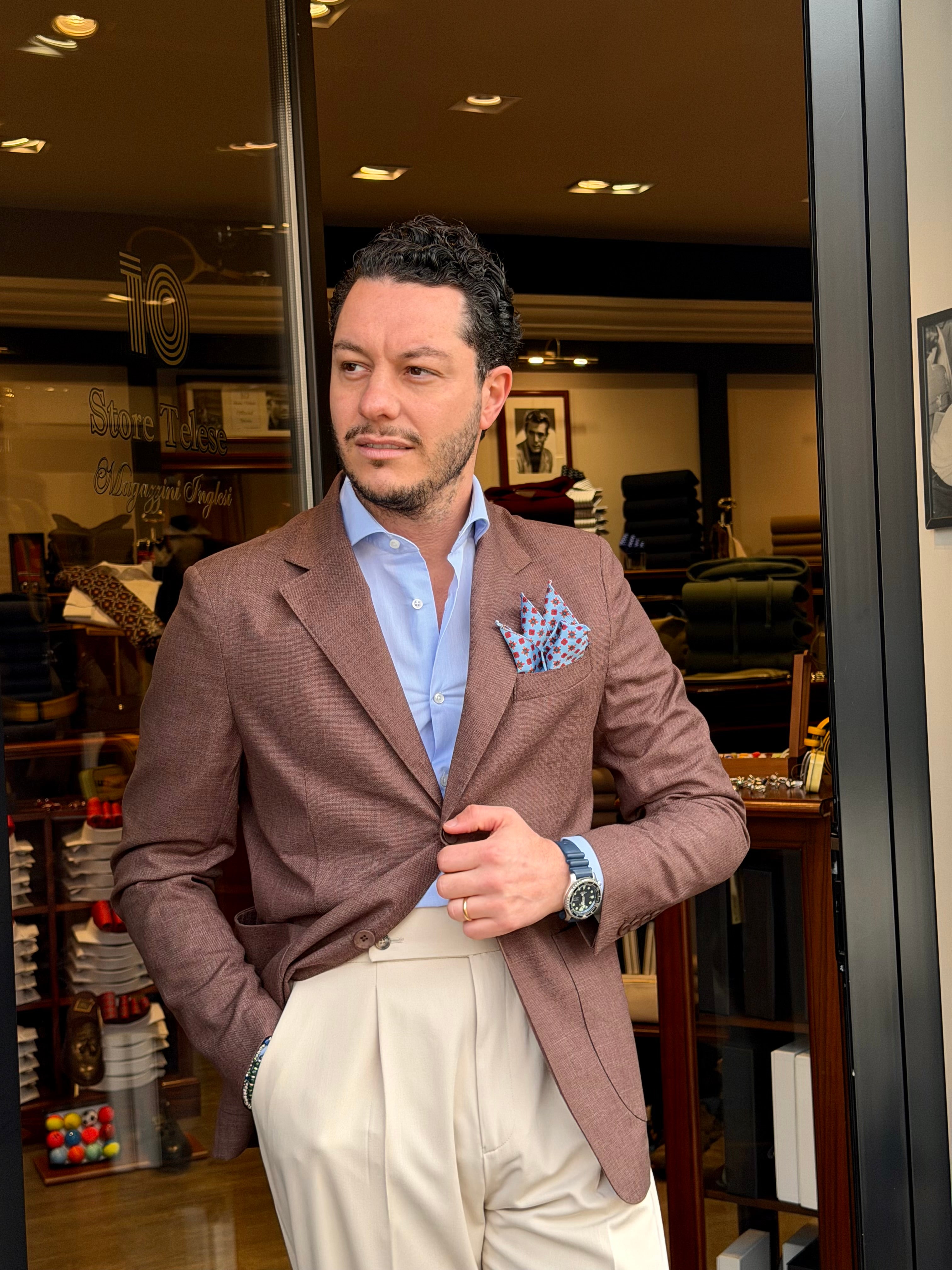 Giacca Grisaglia Martin