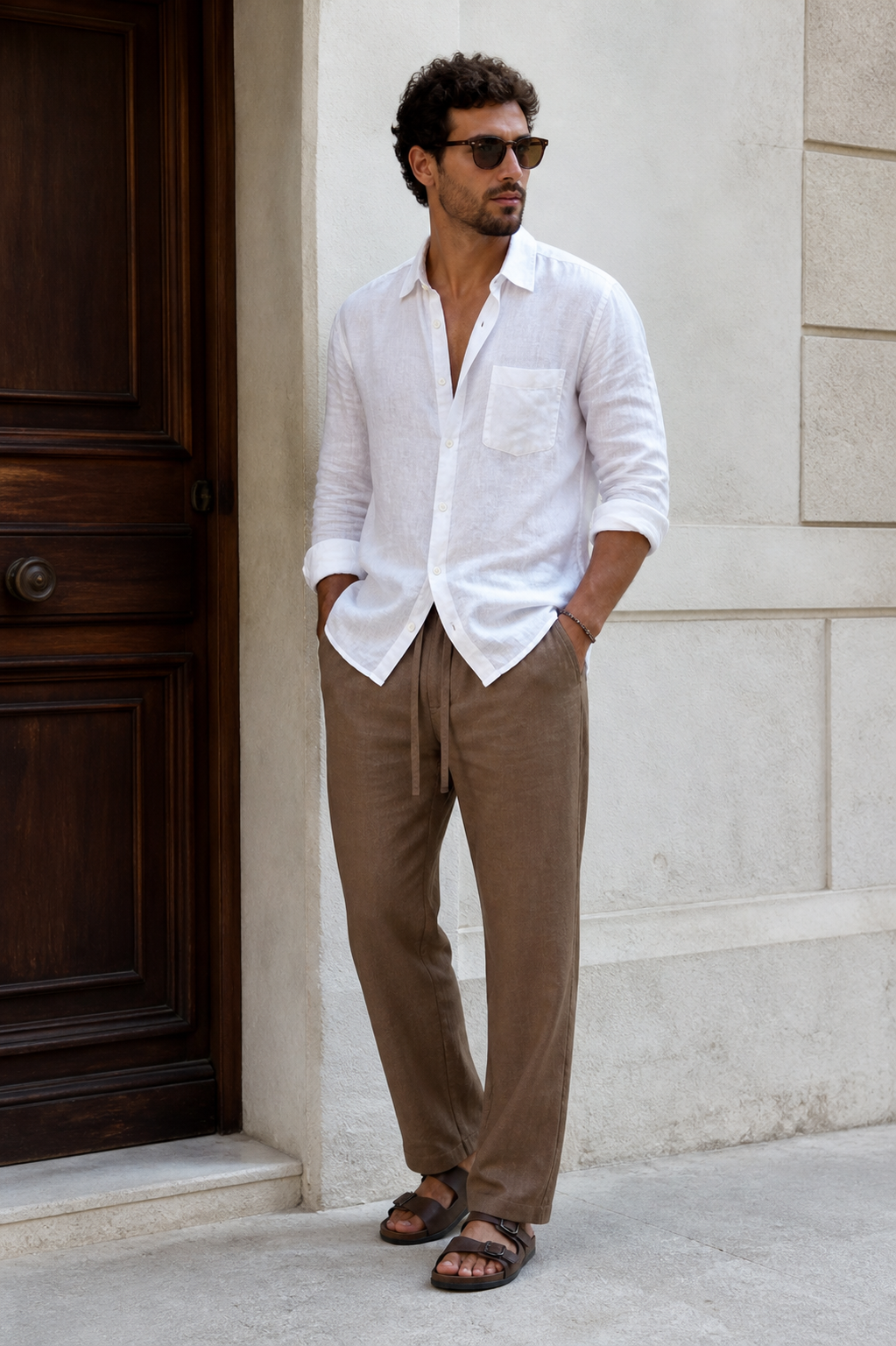 Pantalaccio in lino