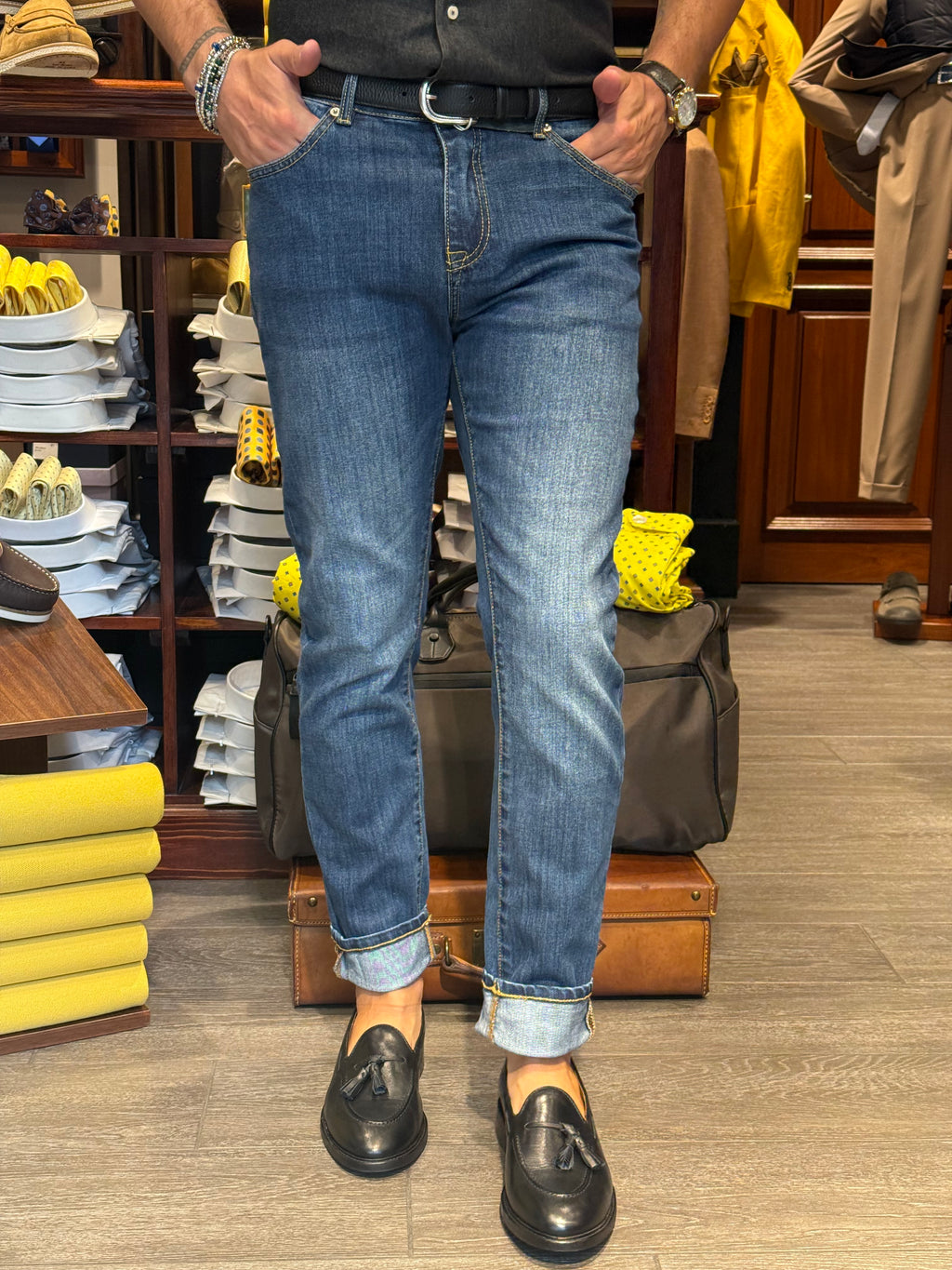 Jeans lavaggio chiaro