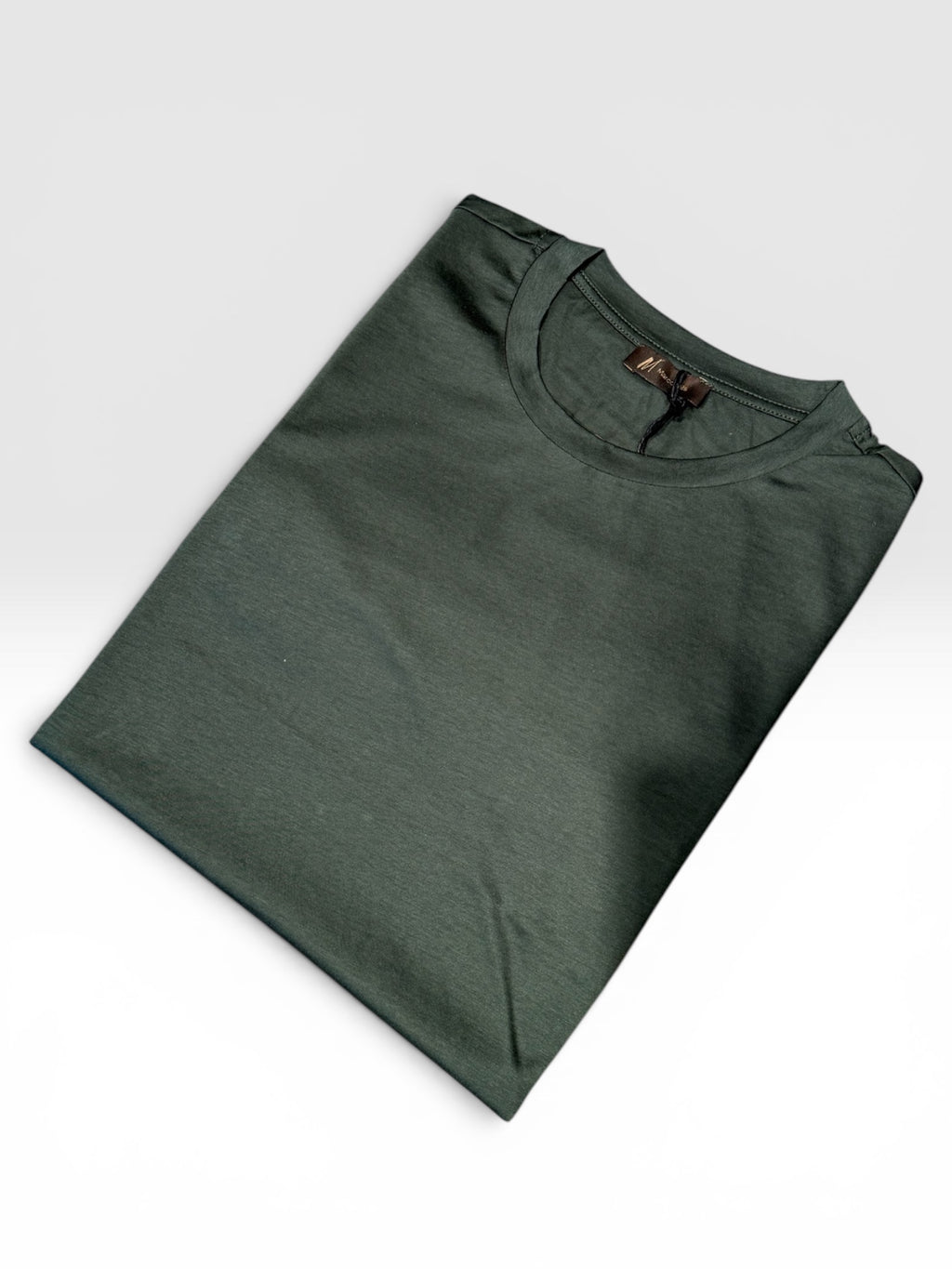 T shirt in filo di Scozia