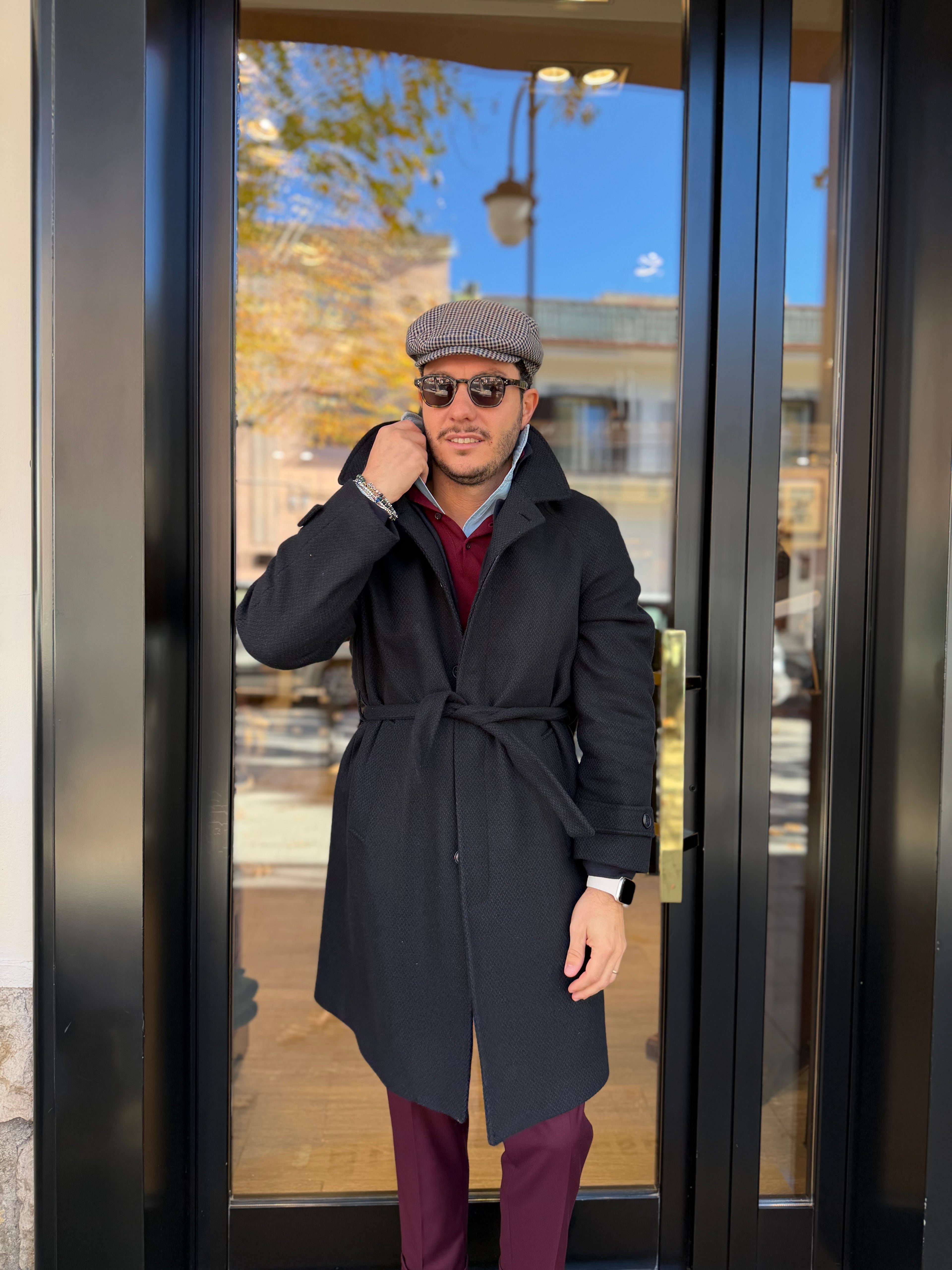 Cappotto manica raglan