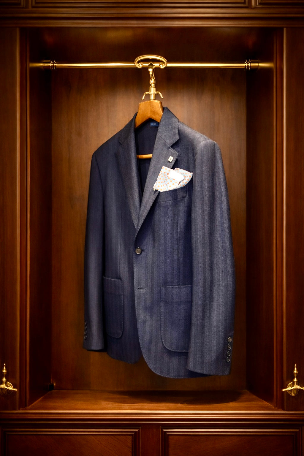 Giacca spigata Premium