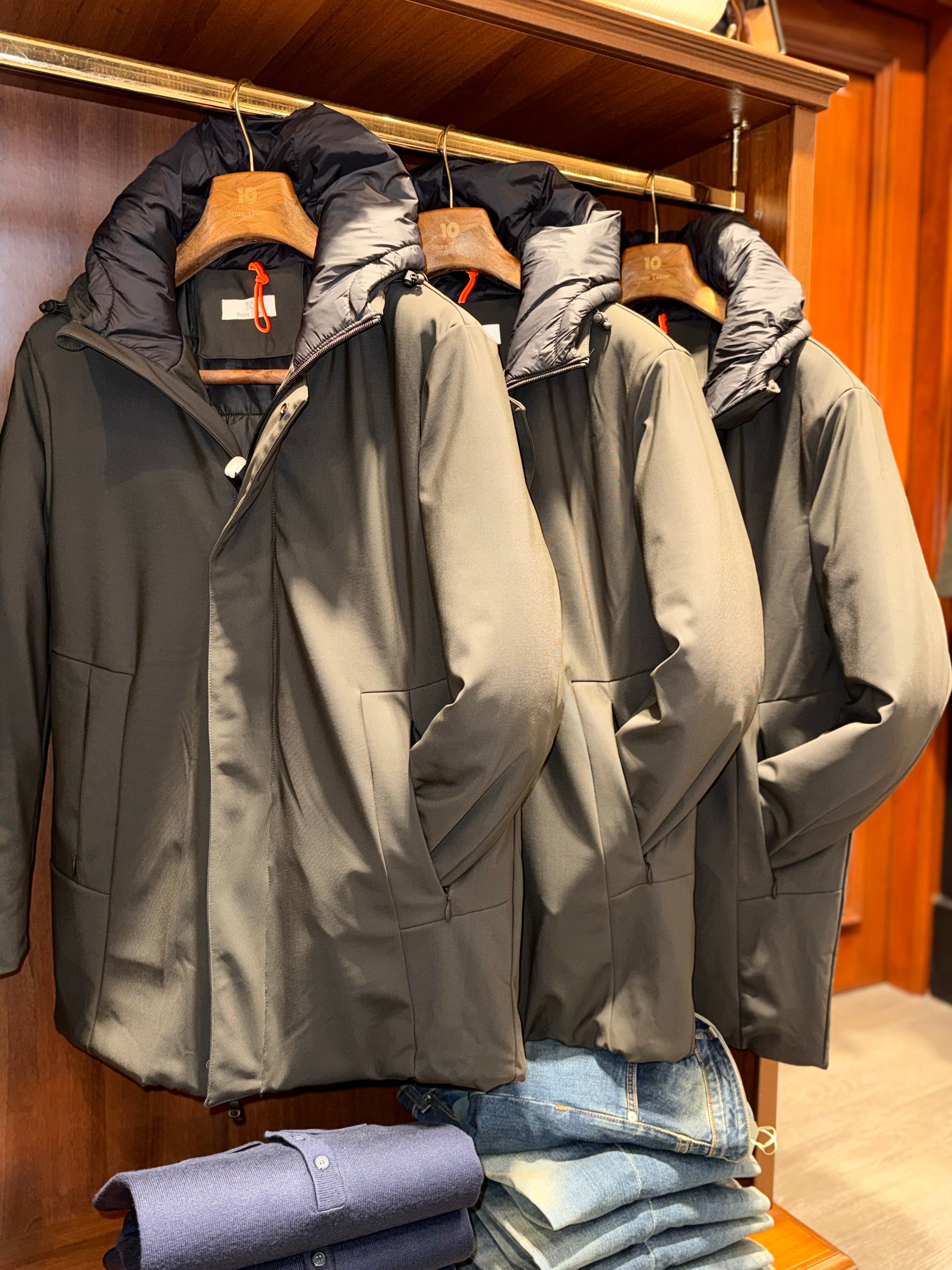 Giubbino verde tecnico