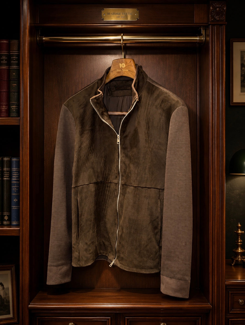 Bomber London zip