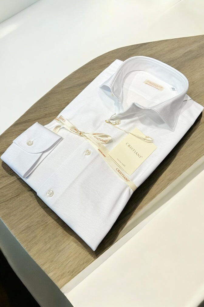 Polo camicia in JERSEY