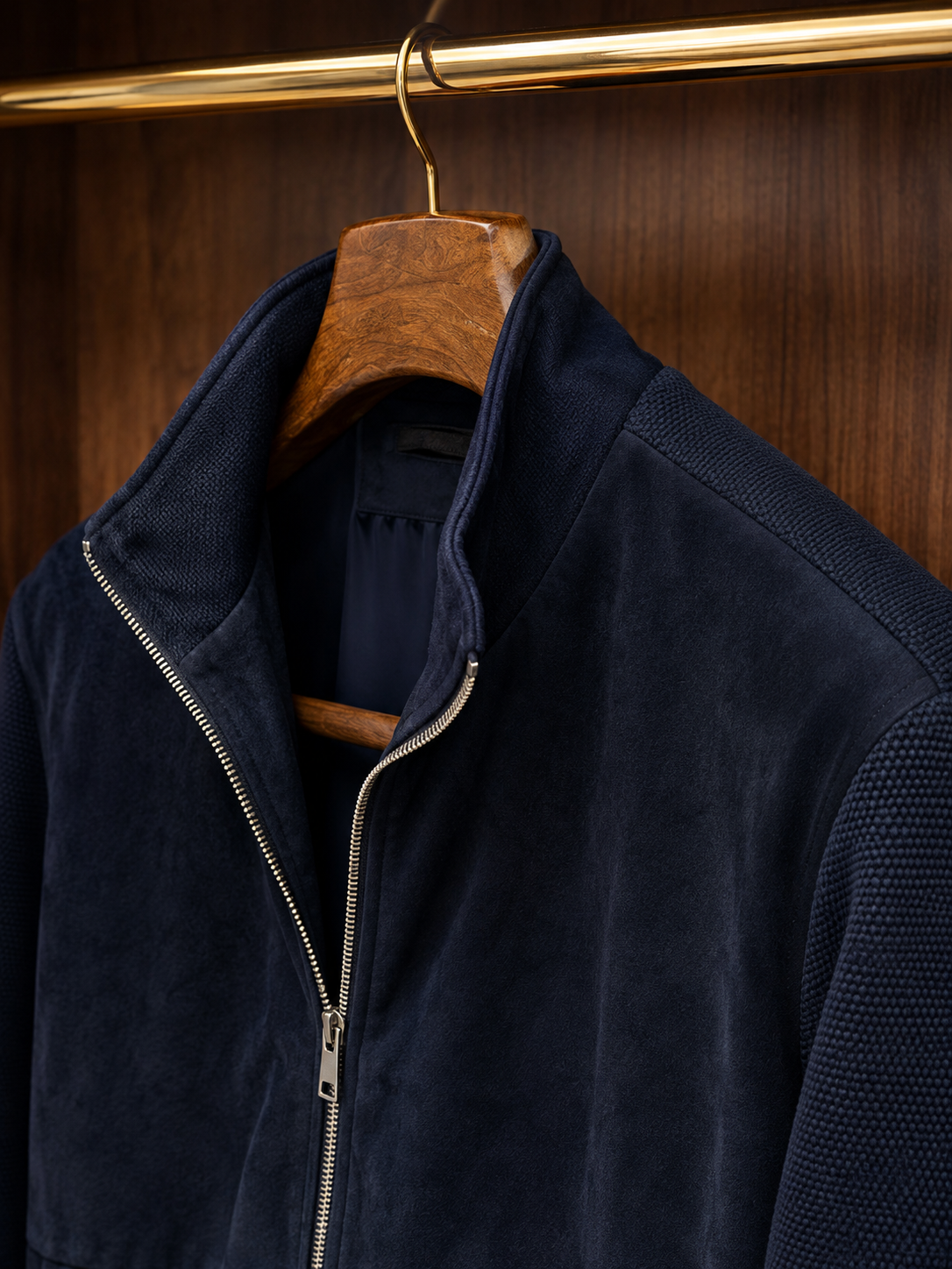 Bomber London zip