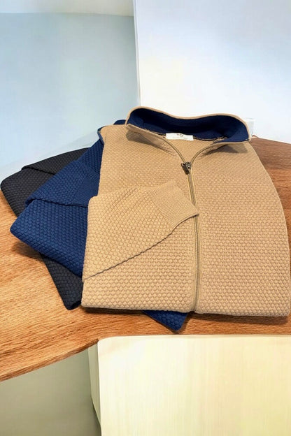 Maglia cardigan ful zip nido D’ape