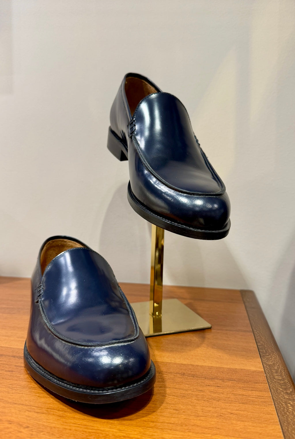 Mocassino college blu