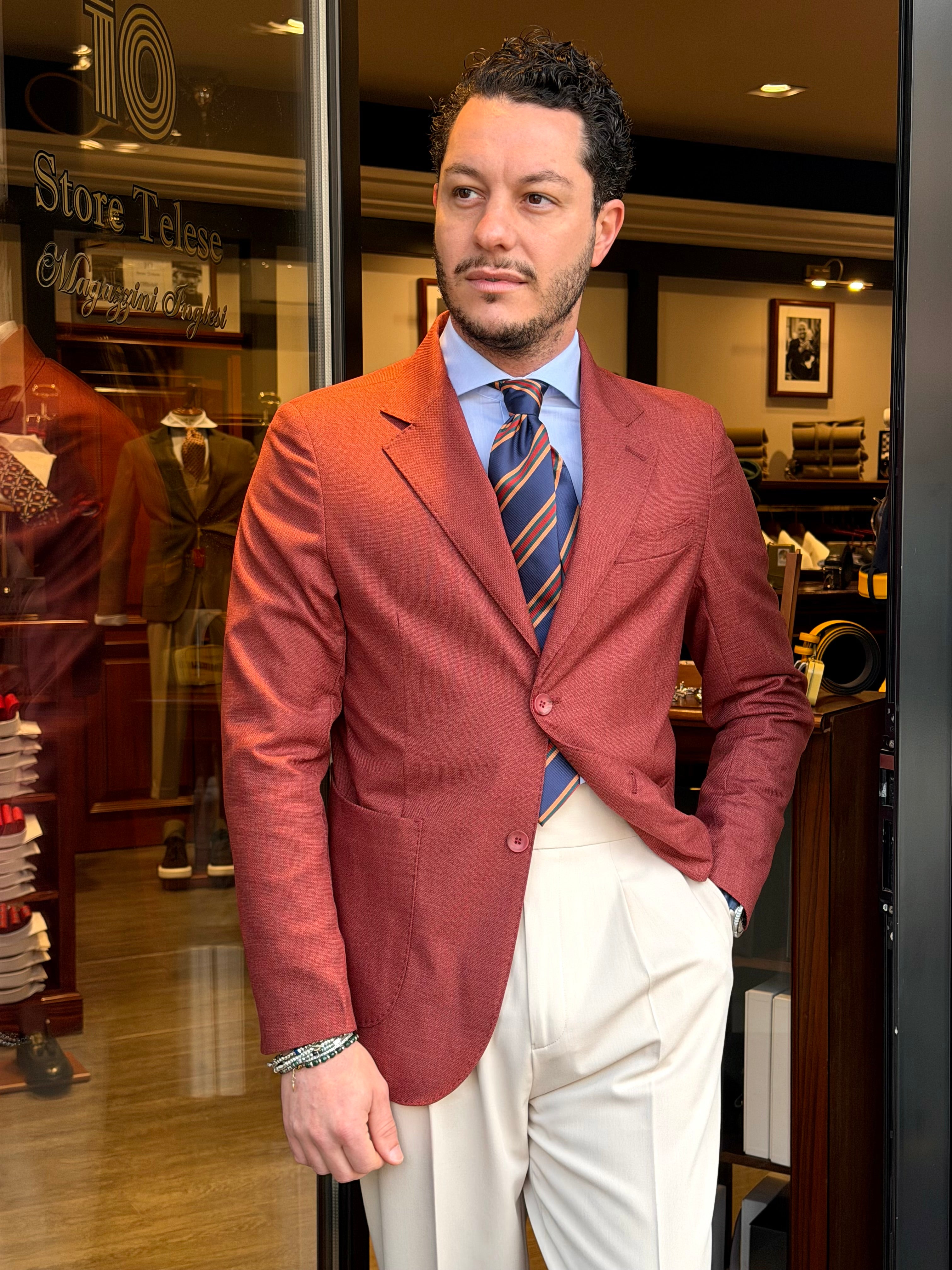 Giacca Grisaglia Martin