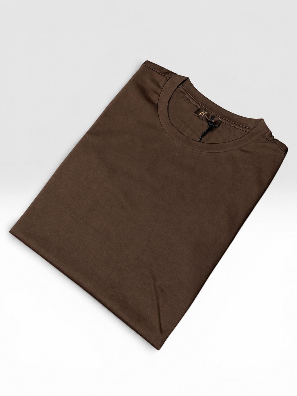 T shirt in filo di Scozia