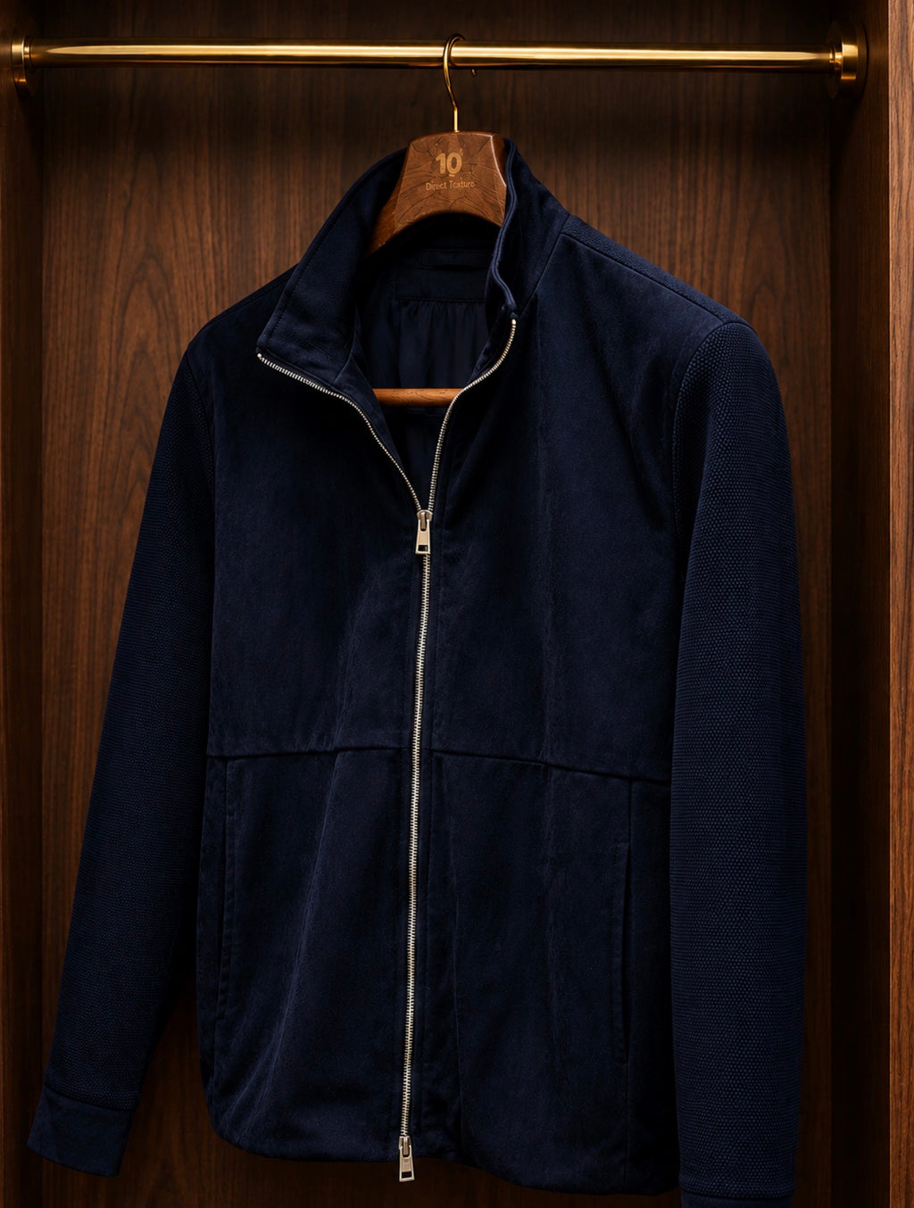 Bomber London zip