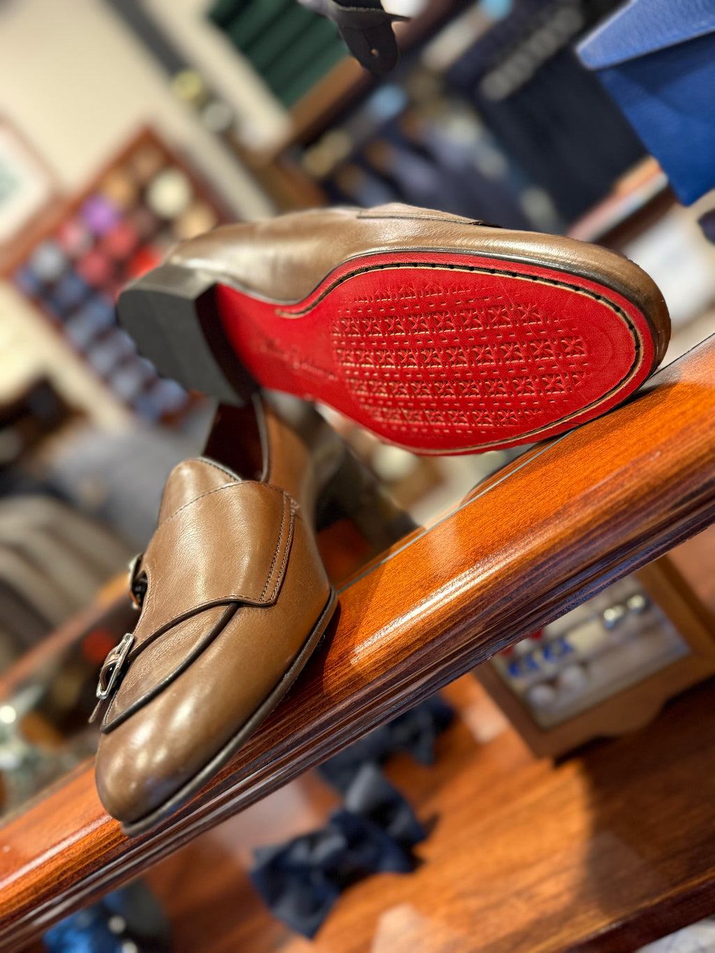 Mocassino con doppia Fibia