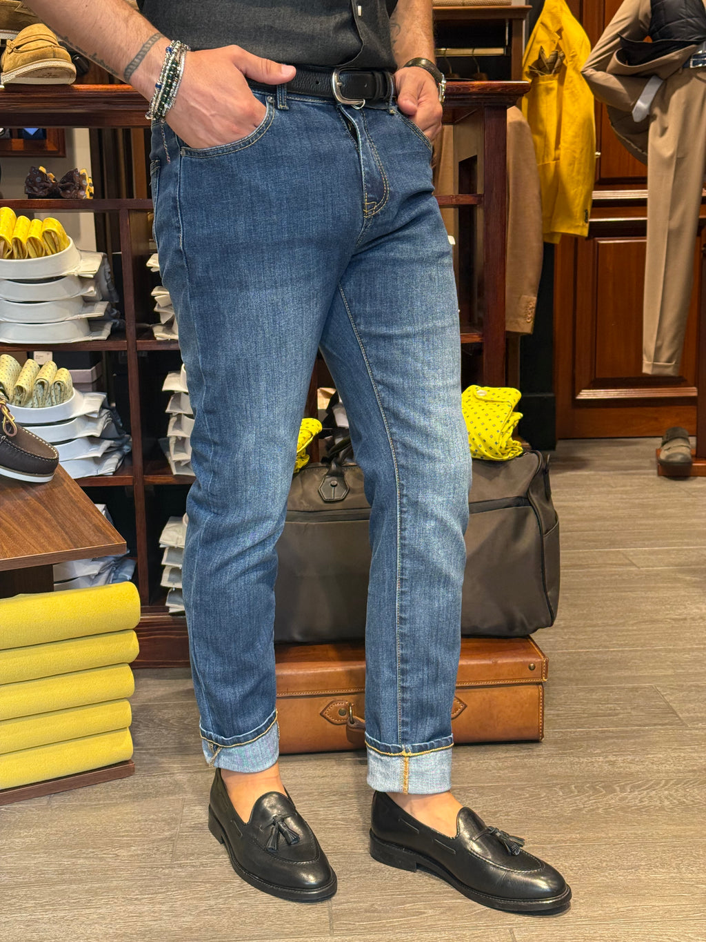 Jeans lavaggio chiaro