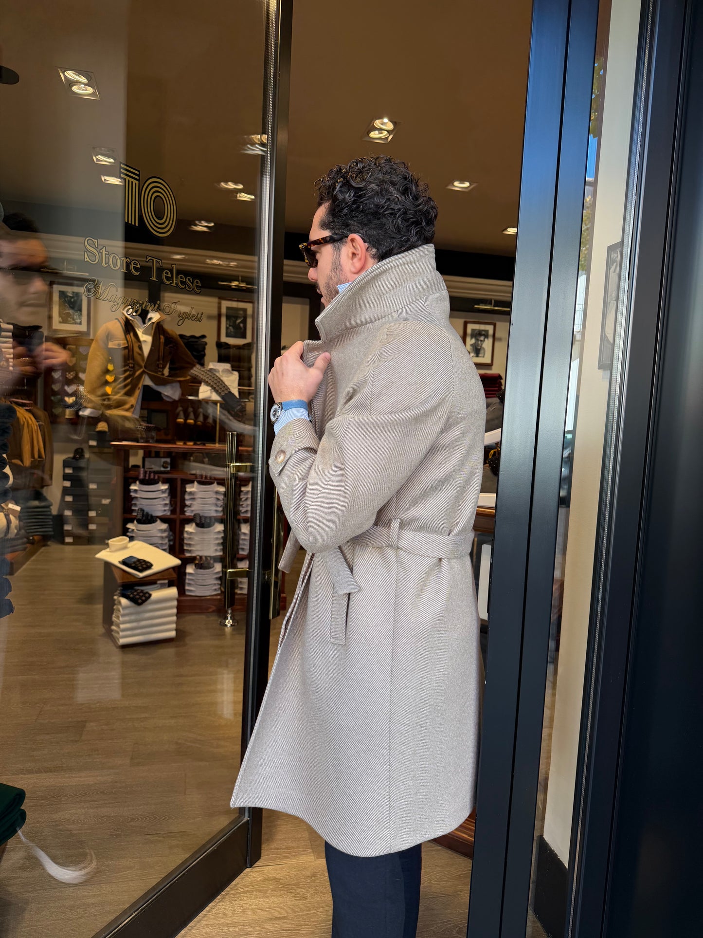 Cappotto manica raglan