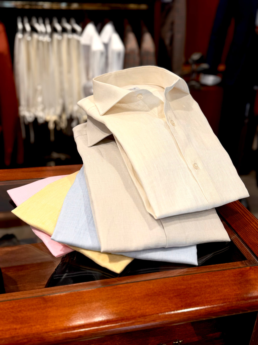Camicia 100% lino
