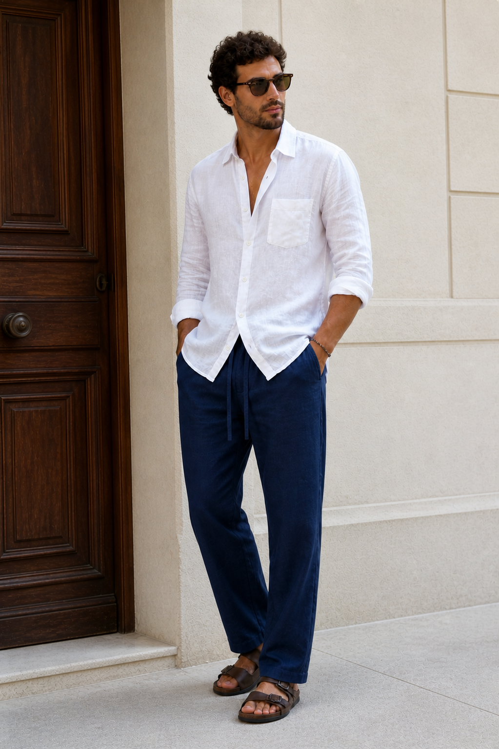 Pantalaccio in lino