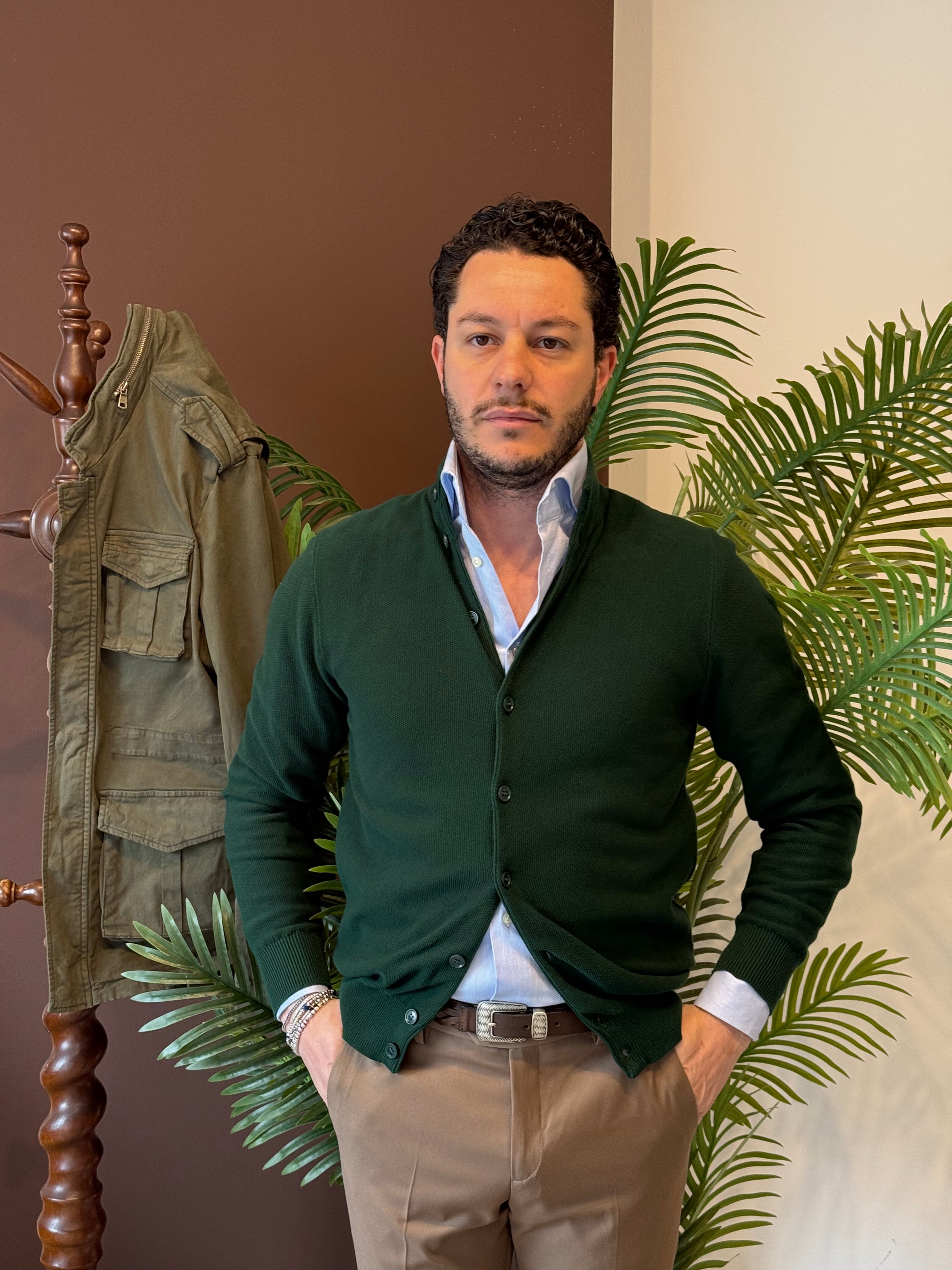 Cardigan Nido d’ape