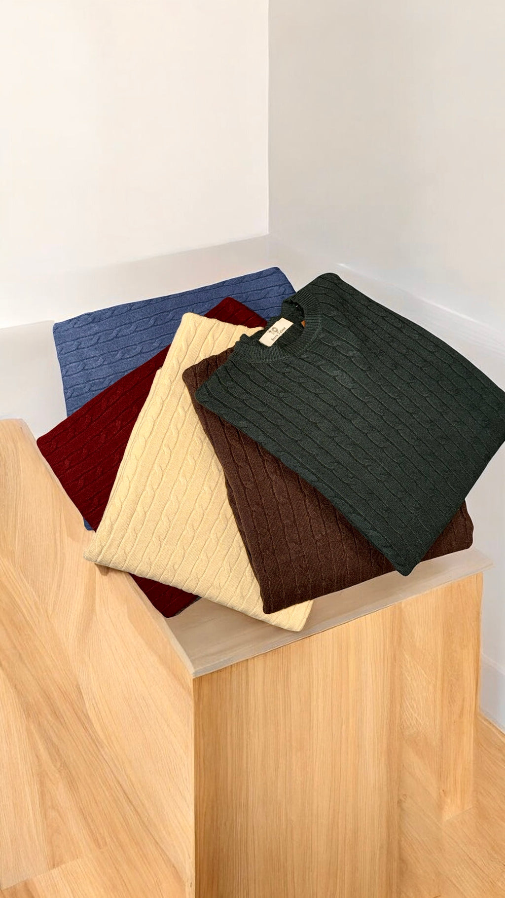 Giro collo a treccia