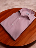 Camicia Riga stretta rossa