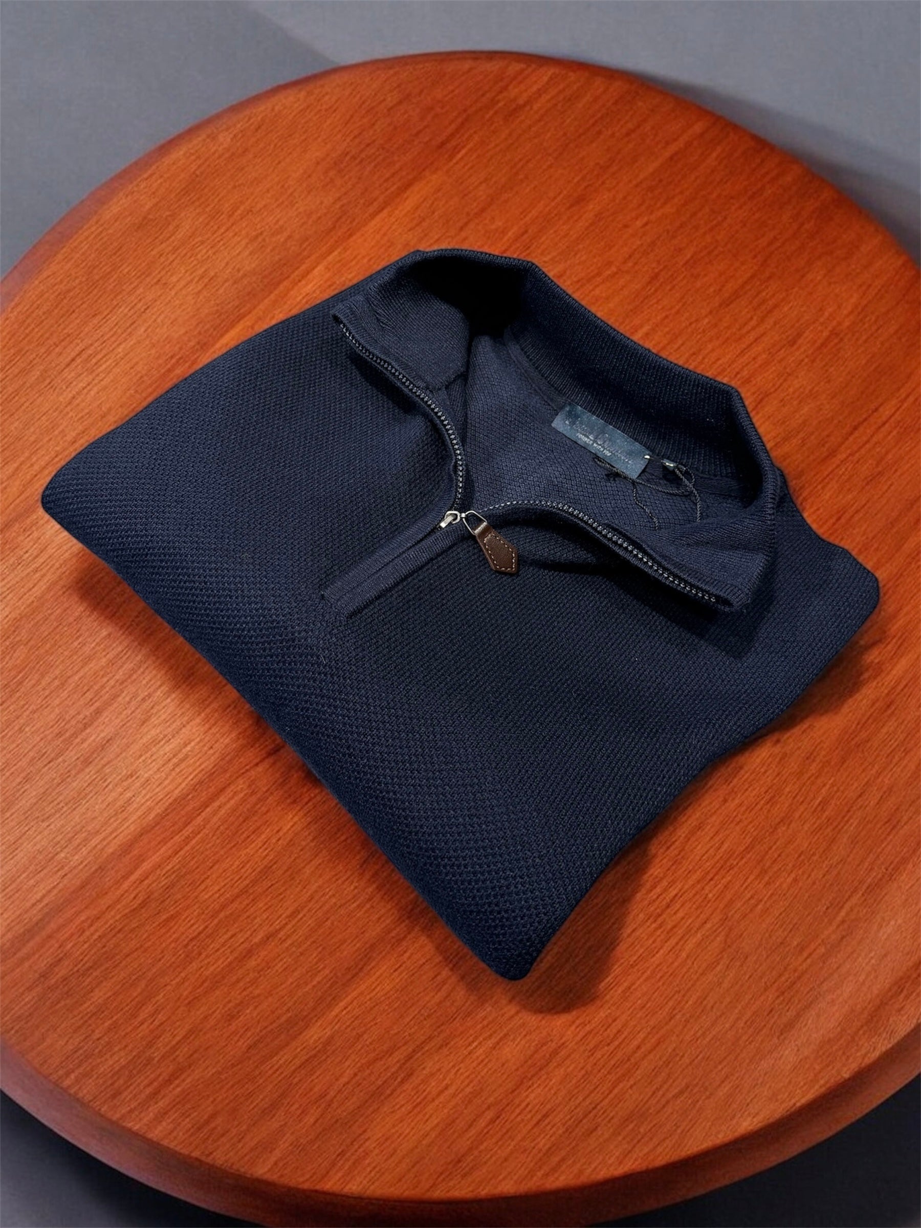 Maglia Mezza zip Nido D’ape