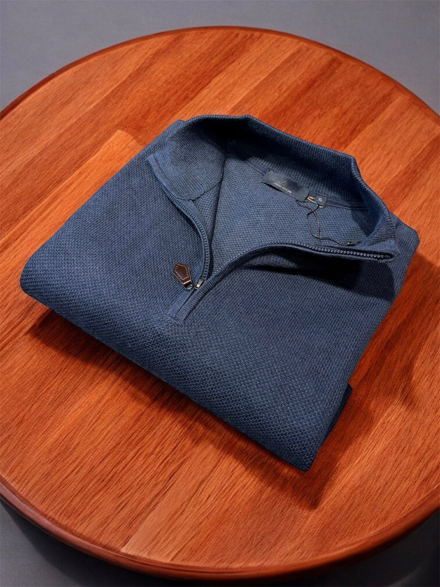 Maglia Mezza zip Nido D’ape