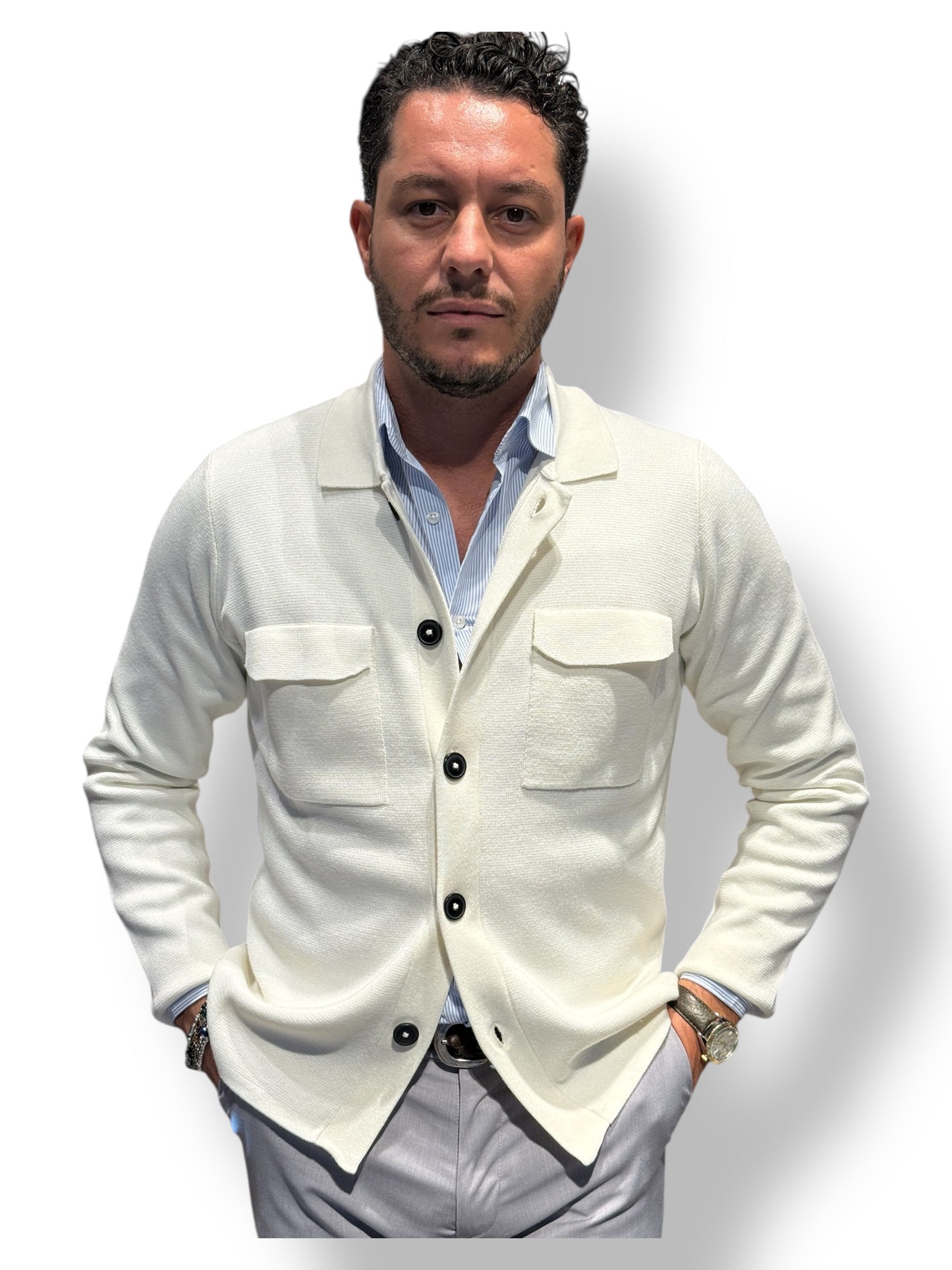 Cardigan Camicia