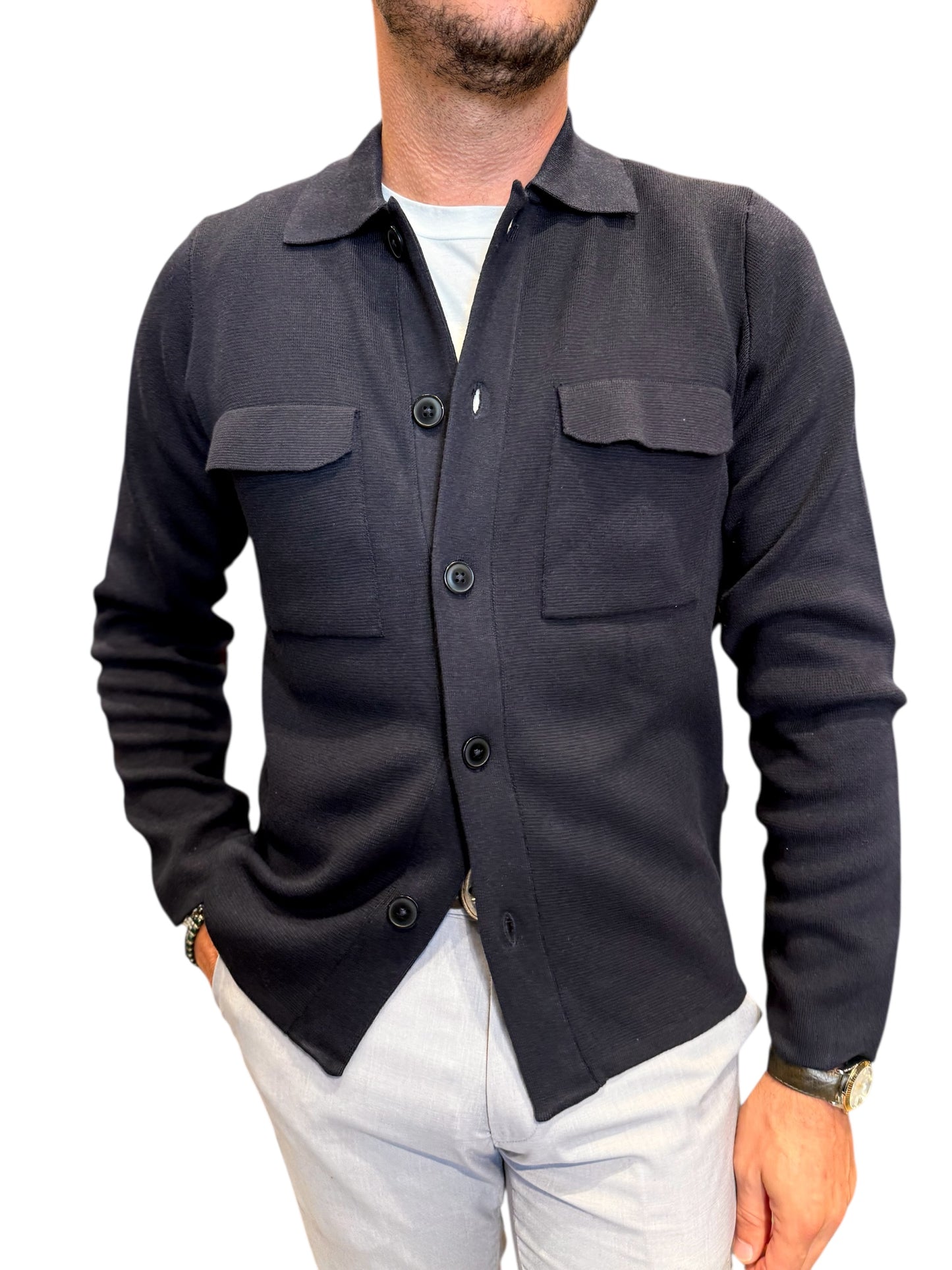 Cardigan Camicia