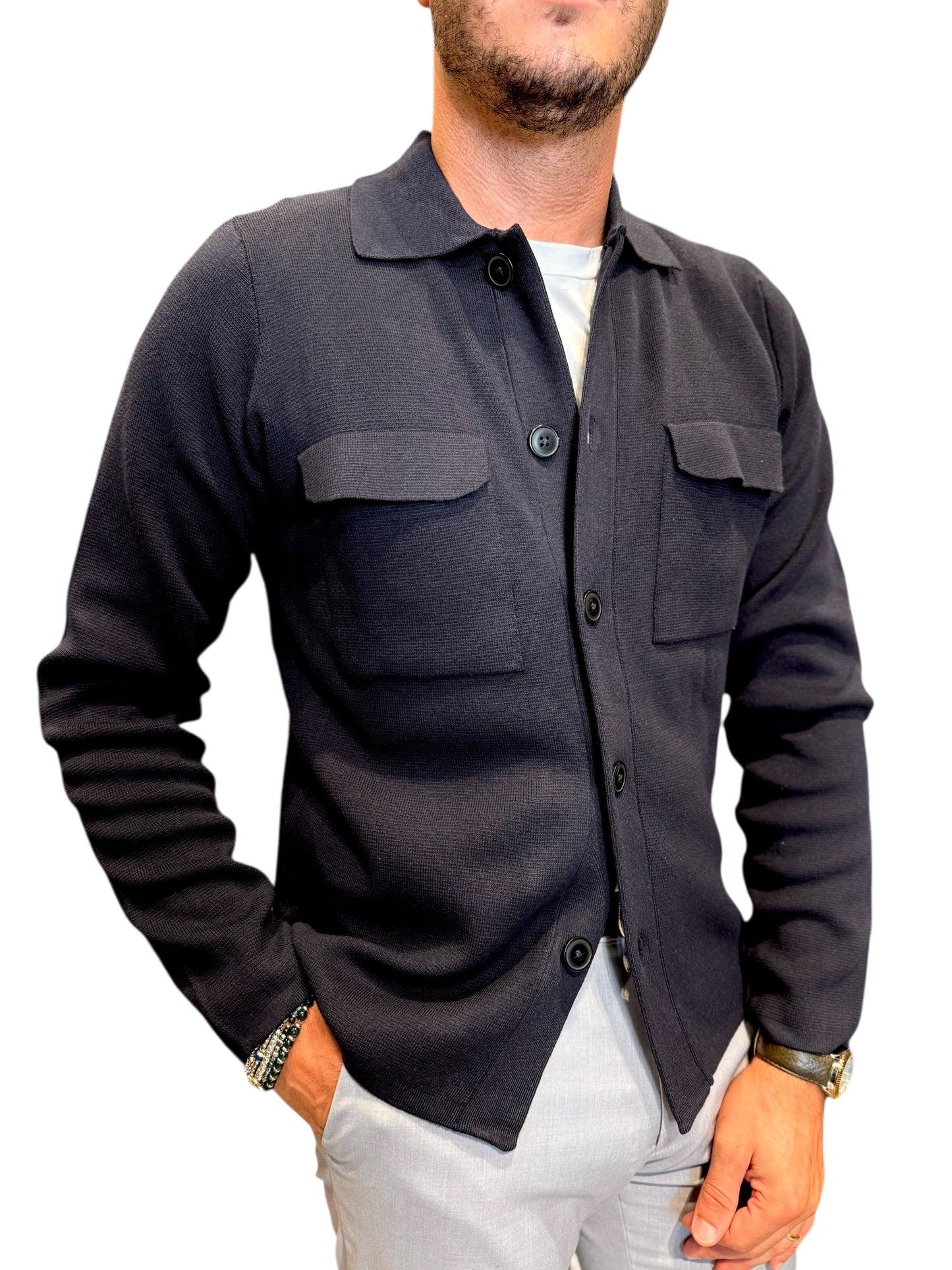 Cardigan Camicia
