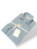 Camicia riga verde e blu CRISTIANI