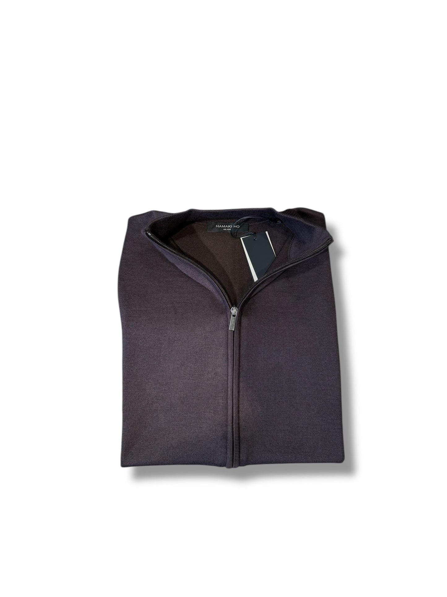 Maglia full zip doppio cursore