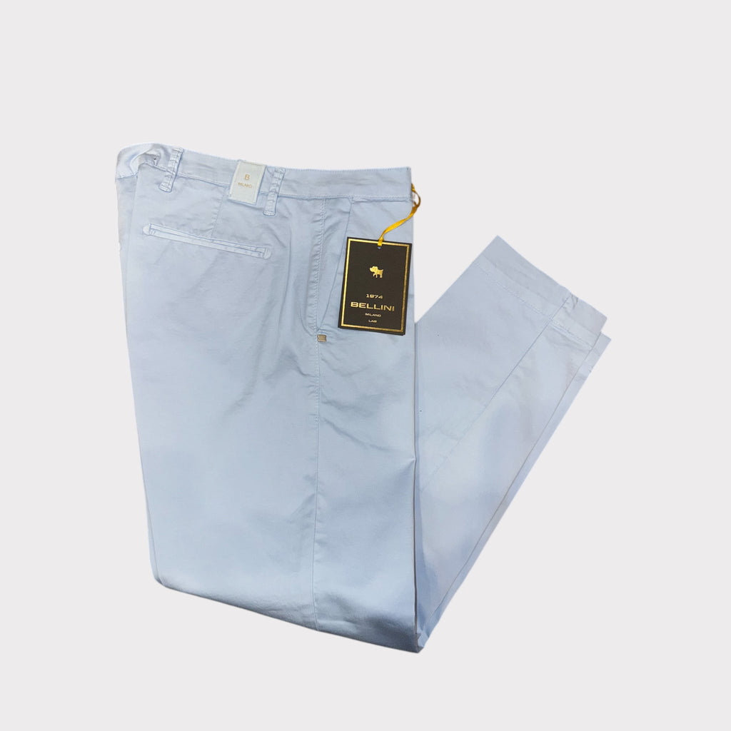 Pantalone in raso cotone