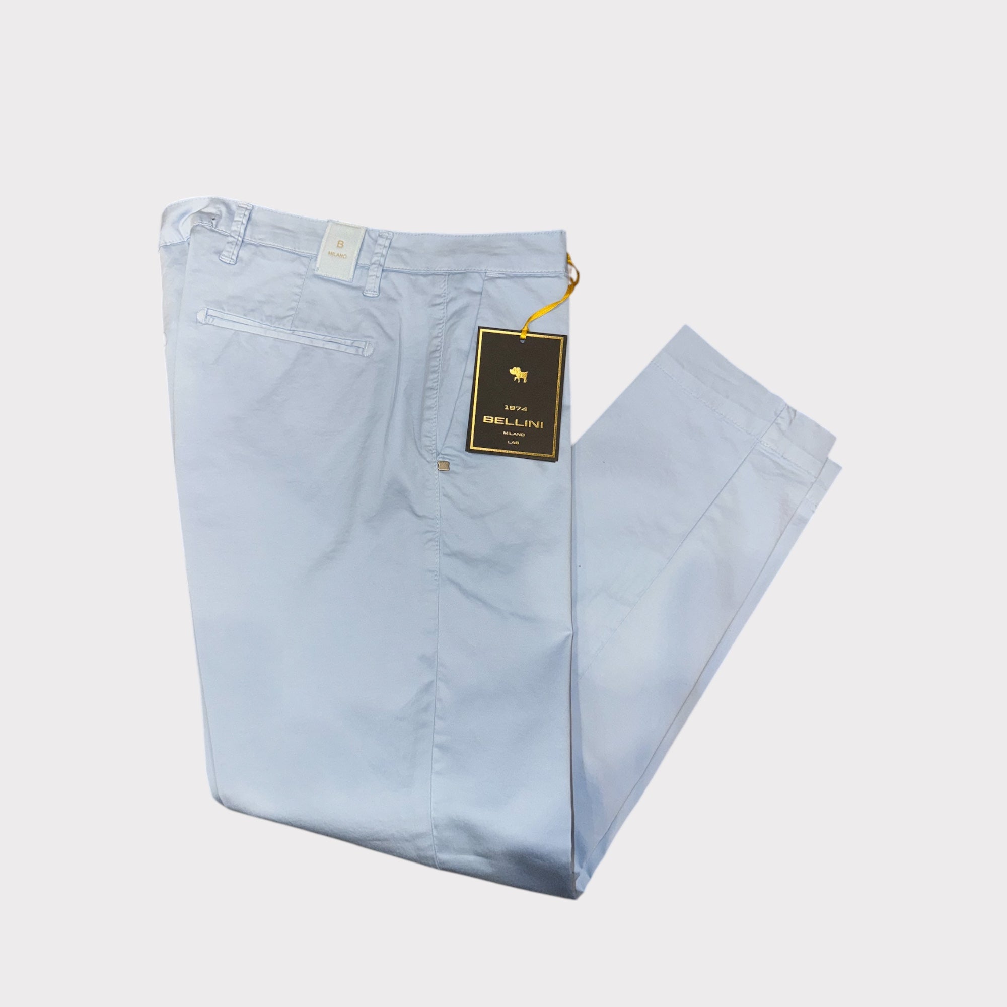 Pantalone in raso cotone