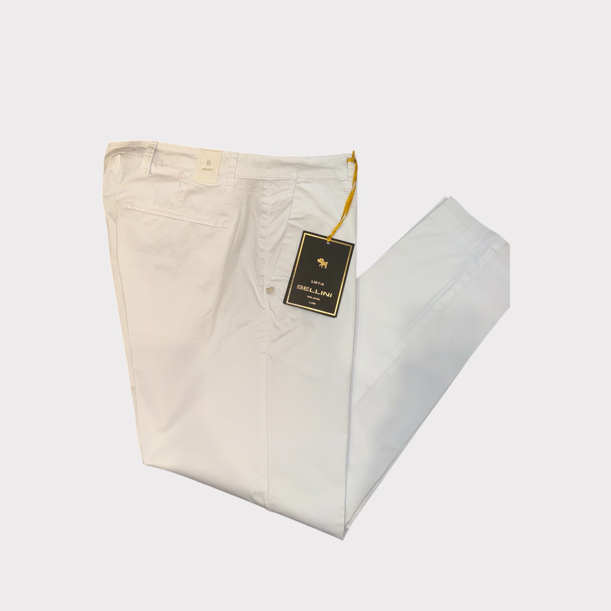 Pantalone in raso cotone