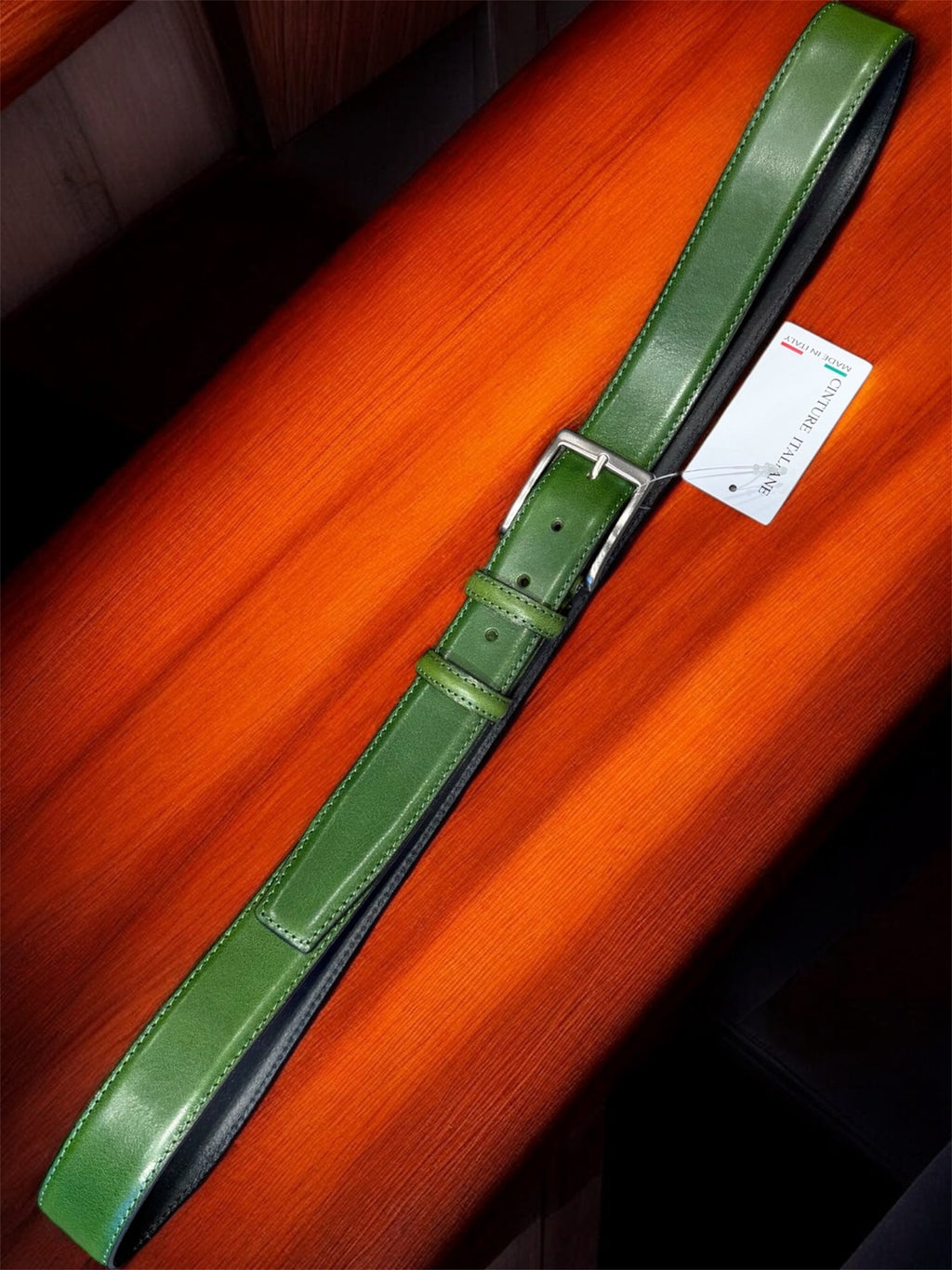 Cintura classica in vitello