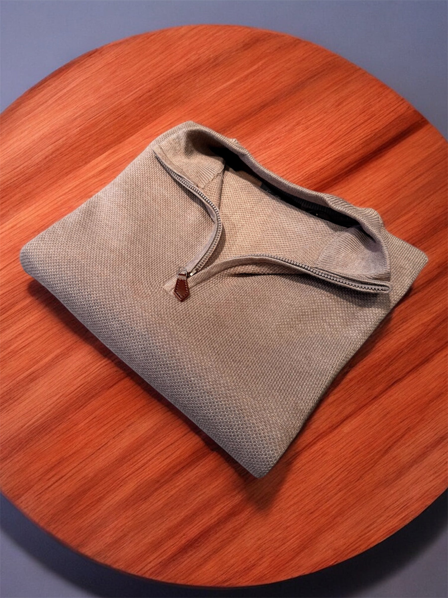 Maglia Mezza zip Nido D’ape