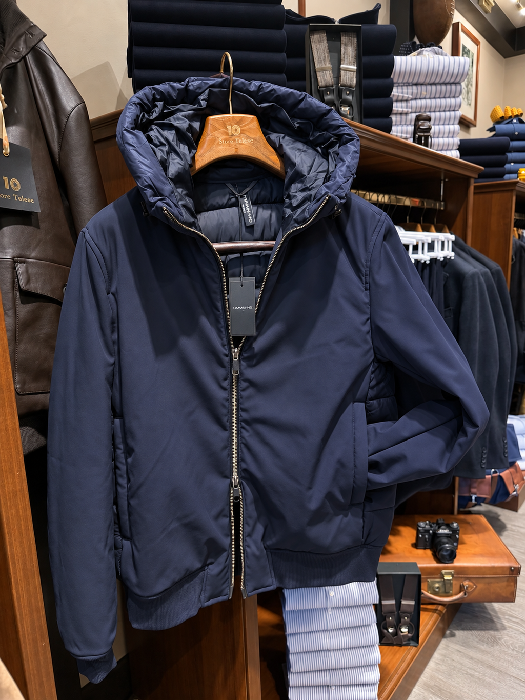 Piumino double texture FW26