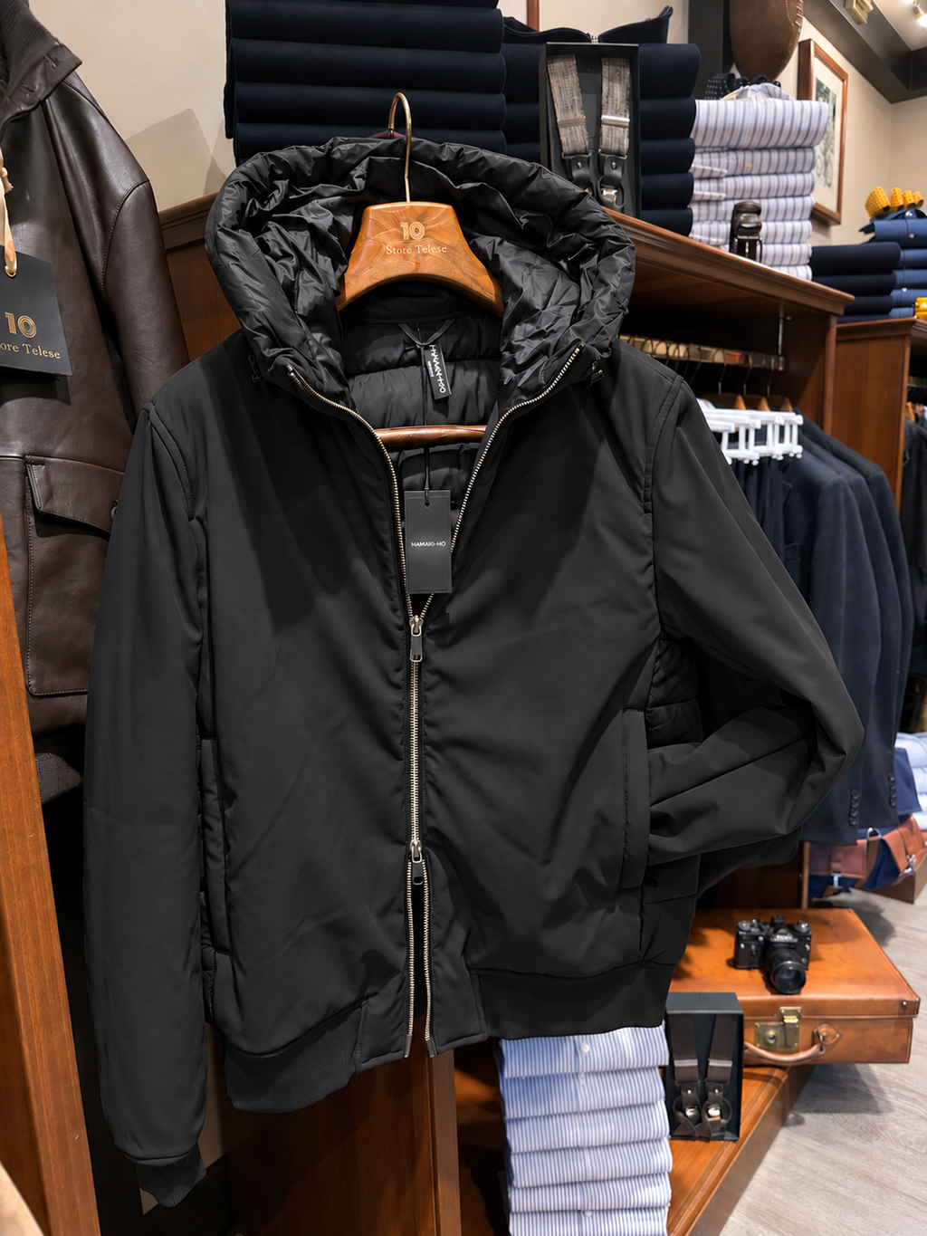 Piumino double texture FW26