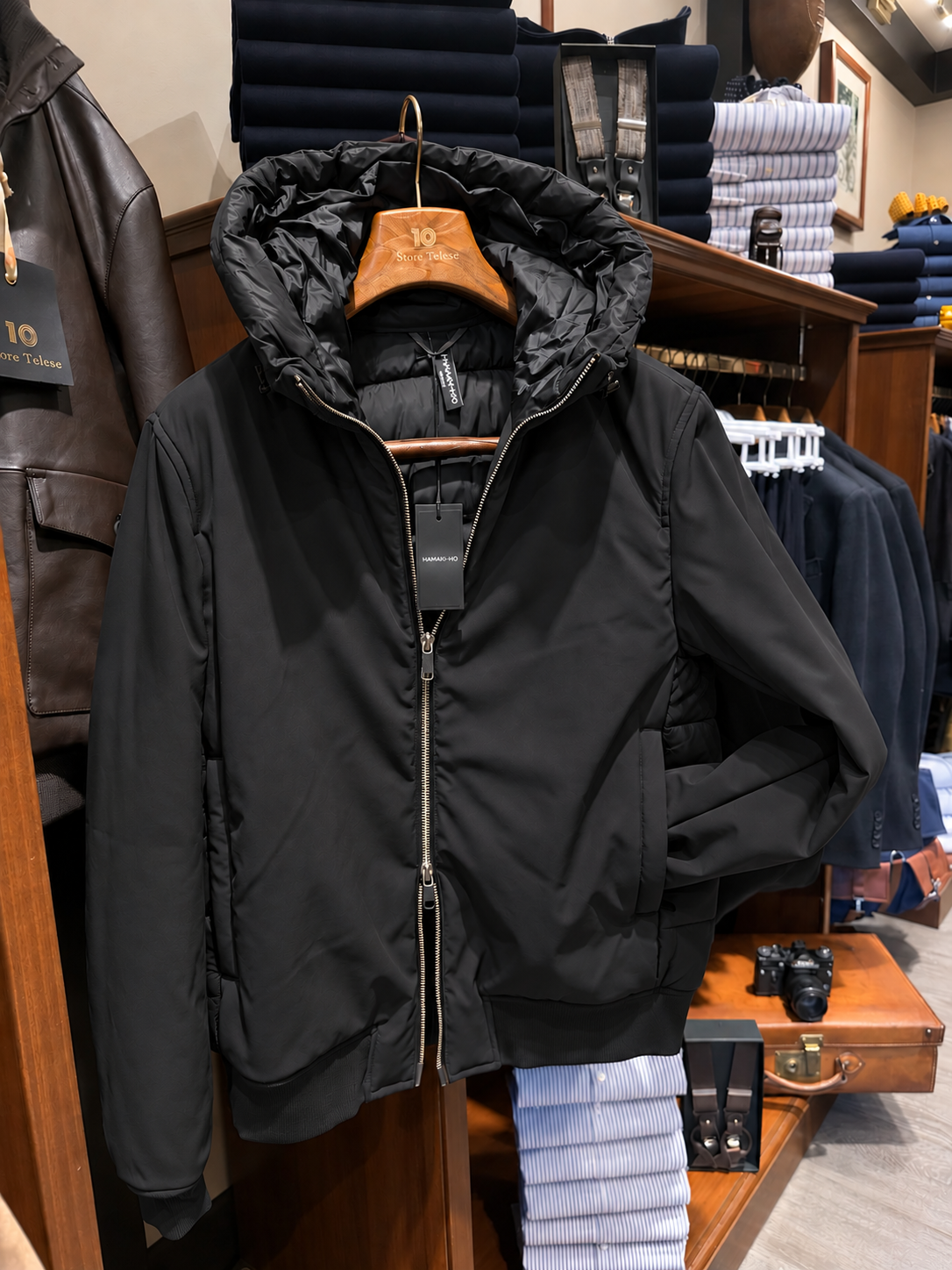 Piumino double texture FW26