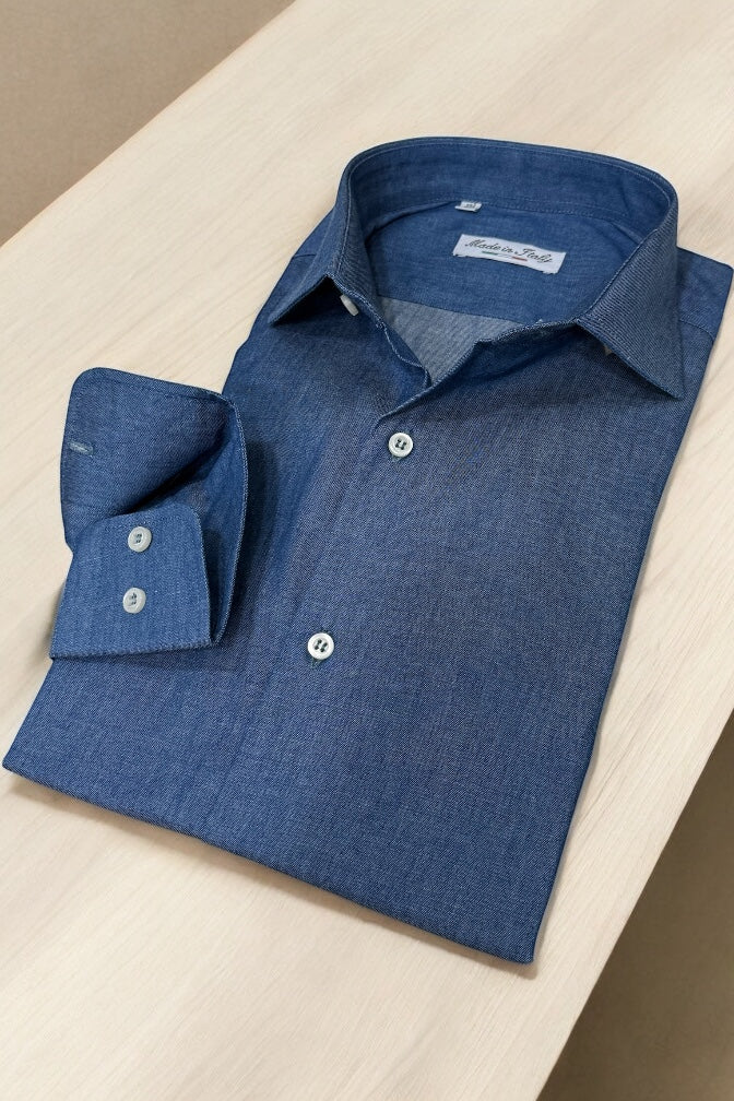 Camicia in Denim scuro