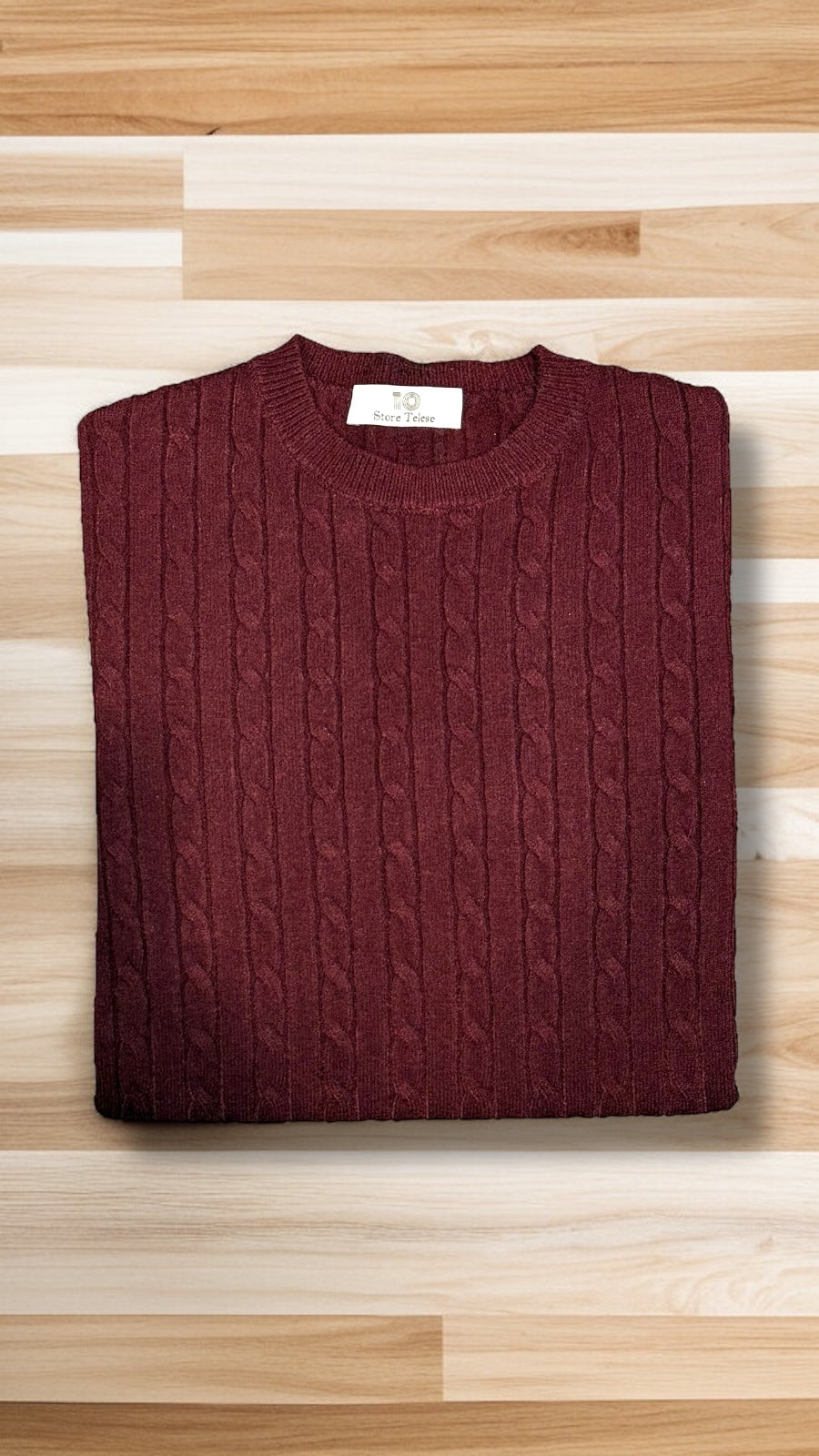 Giro collo a treccia