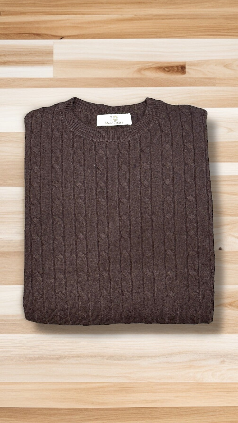 Giro collo a treccia